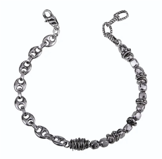Bracciale Giacomo Burroni Uomo in Argento MBC0023 - MBC0023